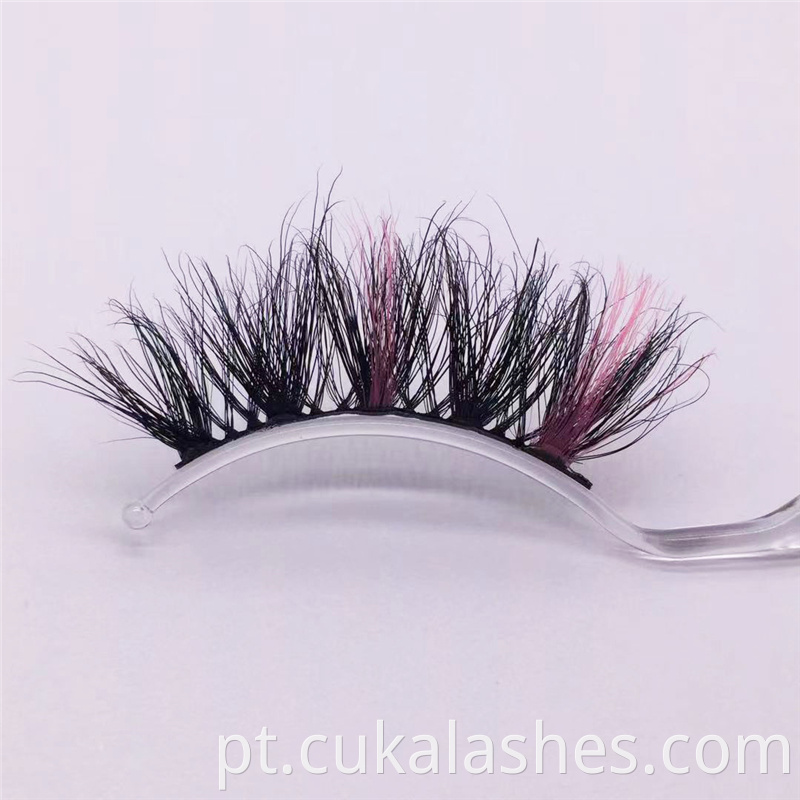 Pink Mink Strip Lashes